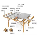 Multi Functional Double Invisible Folding Stainless Steel Table Saw DS-M001